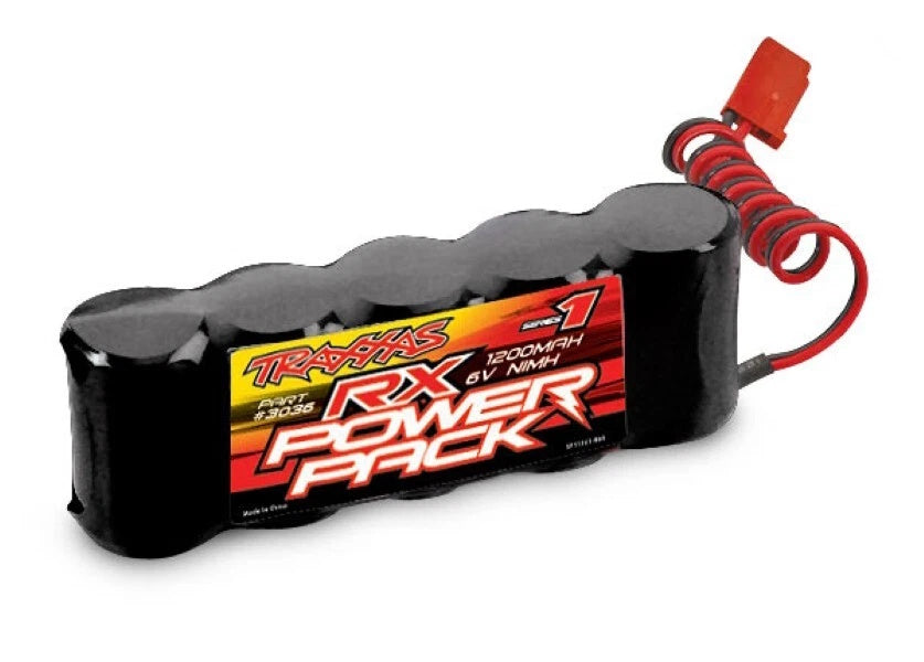 Traxxas 3036 5-Cell 6V 1200mAh Flat Battery Pack Slayer Revo Jato