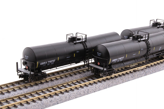 Kato 106-4802 N Scale Greenbrier Tank Car 8-Car Set GBRX Set B.