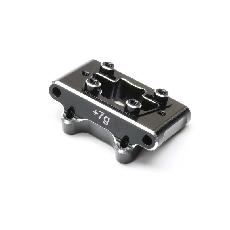 Team Losi Racing TLR-1066 Front Pivot Block, Aluminum, Black: 22S Sprint
