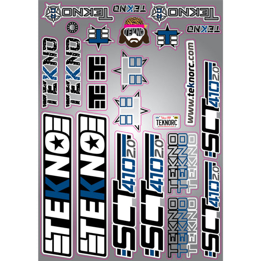 Tekno RC TKR9546 Decal Sheet SCT410 2.0
