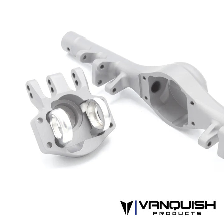 Vanquish VPS08633 F10T Aluminum Rear Axle Housing - Clear Anodized