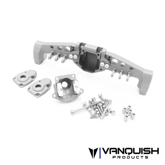 Vanquish VPS08493 Axial SCX10-III Currie F9 Rear Axle Clear Anodized
