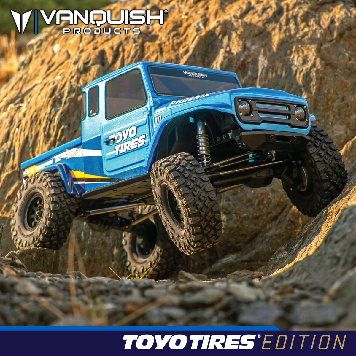 Vanquish VPS09025 VS4-10 Phoenix Portal RTR Toyo Edition rock crawler