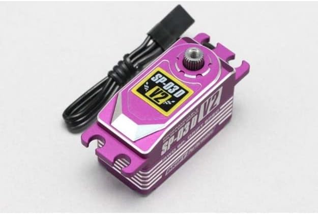 Yokomo SP-03DV2P Yoksp-03dv2p Programmable brushless Servo (Purple).