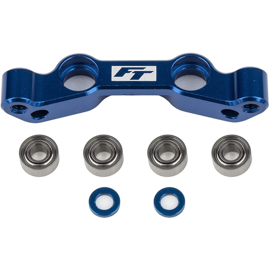 Associated 91984 RC10b6.4 Ft Steering Rack Aluminum - Blue