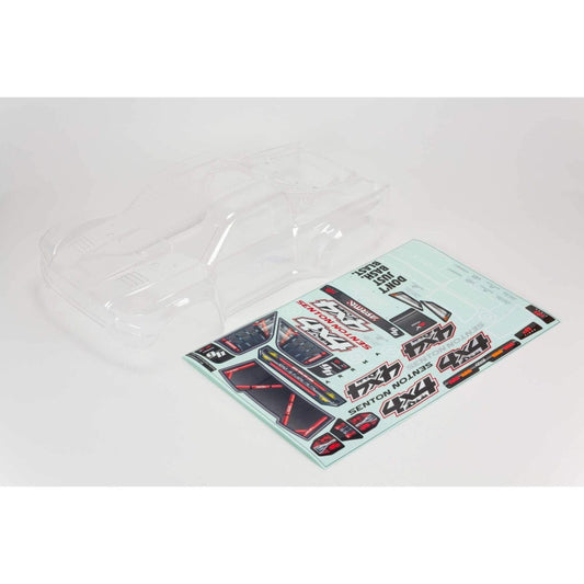 Arrma ARA402313 Senton 4X4 Clear Body w/Decals And Window Masks - PowerHobby