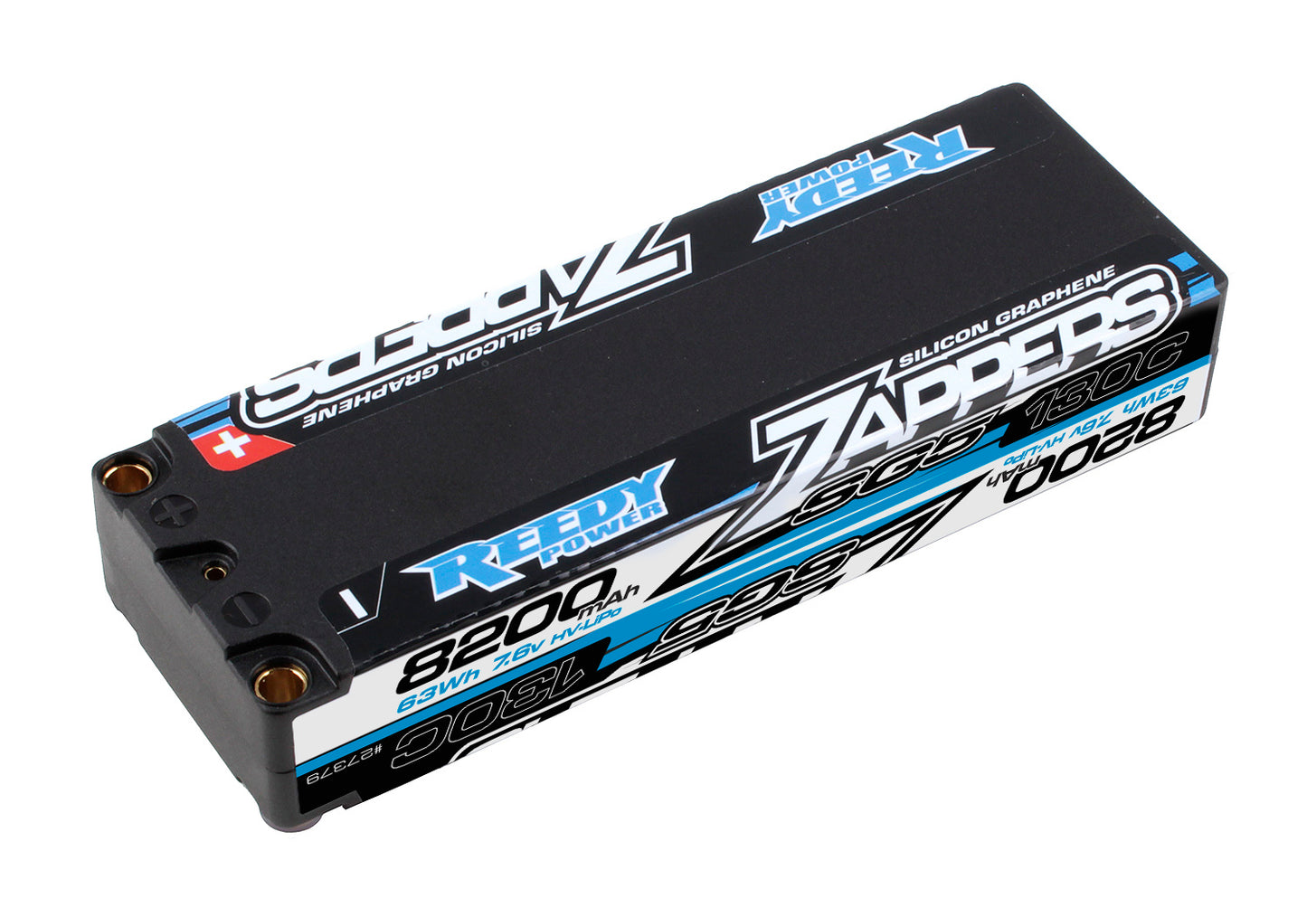 Associated 27379 Reedy Zappers SG5 8200mAh 130C 7.6V HV LiPo Stick Battery