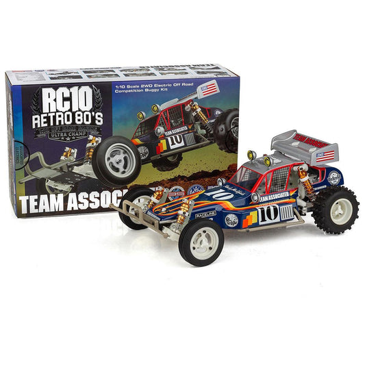 Team Associated 6050 RC10 Retro 80's Ultra Champ 1:10 Electric 2WD Buggy Kit.