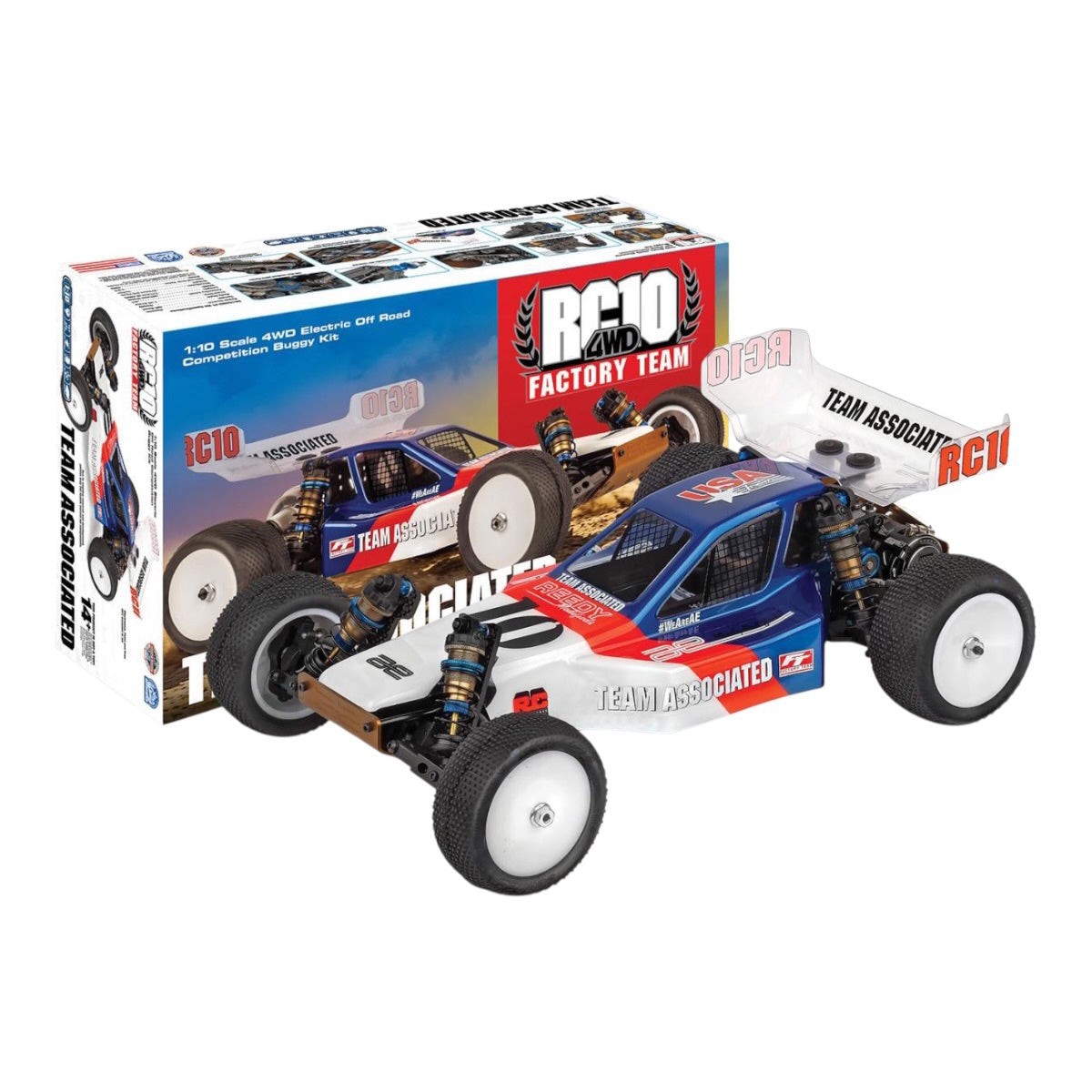 Associated RC10 4WD Factory Team Kit ASC6055