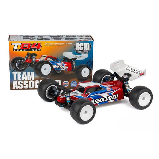 Team Associated ASC90057 RC10T84 1:10 4WD Off-Road Electric Truggy Kit.