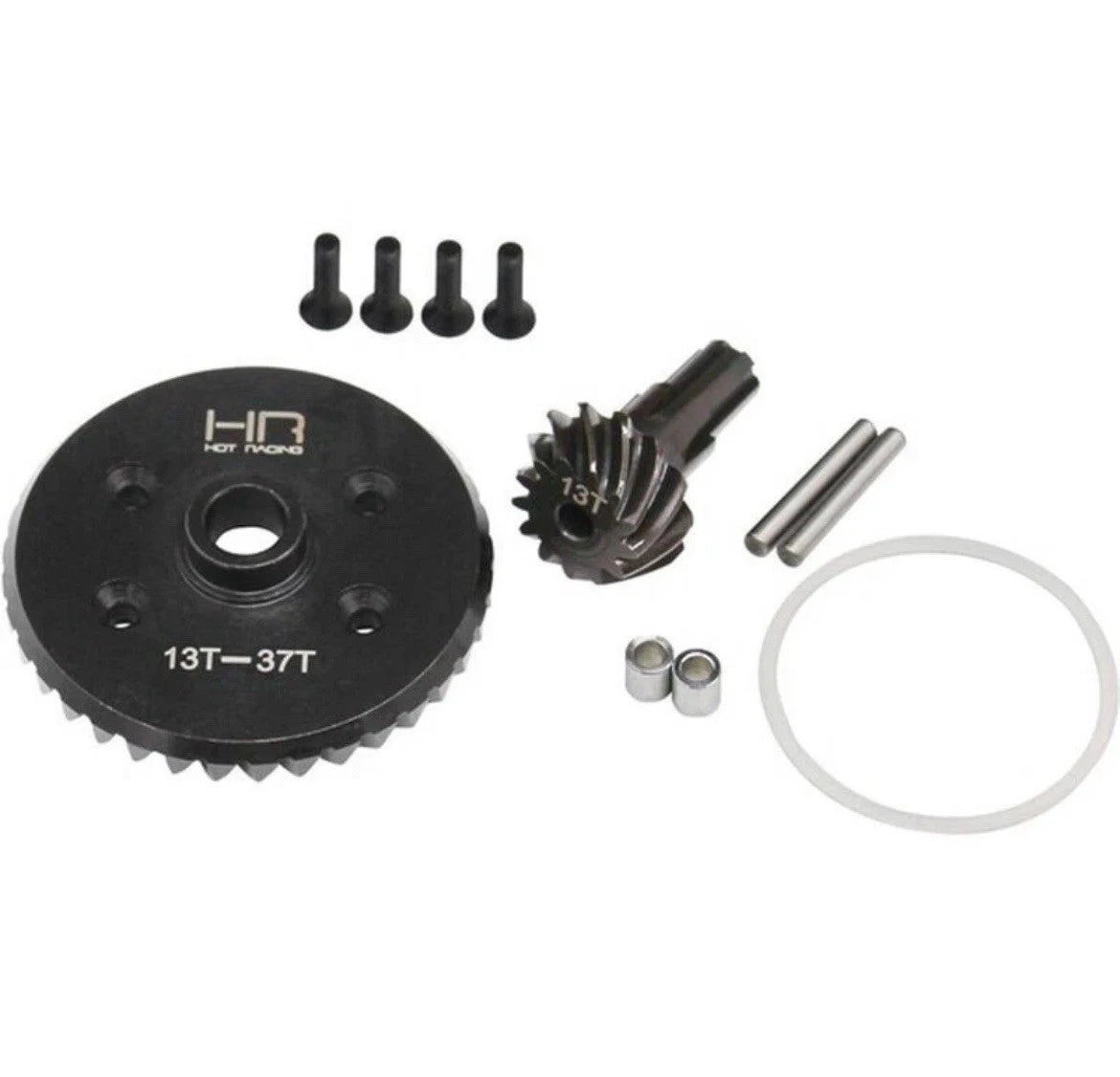 Hot Racing ATF9337 Steel Helical Diff Ring/Pinion - BLX 3S 4S