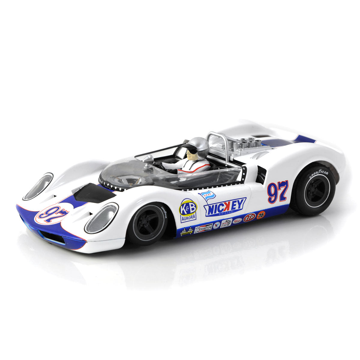 Thunderslot McLaren Elva Mk1 Charlie Hayes Thunder 1/32 Slot Car CA00404