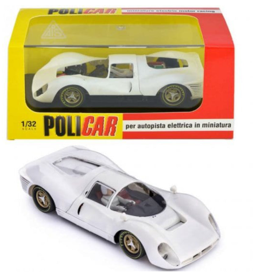 Policar Ferrari 412P White Kit 1/32 Slot Car CAR06Z