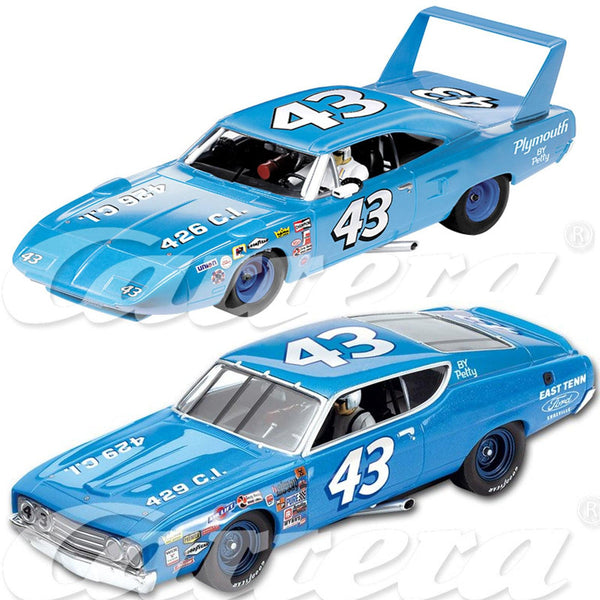 Carrera Richard Petty Plymouth Superbird Ford Torino Talladega 1