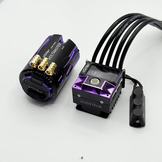 Furitek FRU-2656 SlideVolt 1/10 Drift Sensored Brushless ESC & Motor Combo
