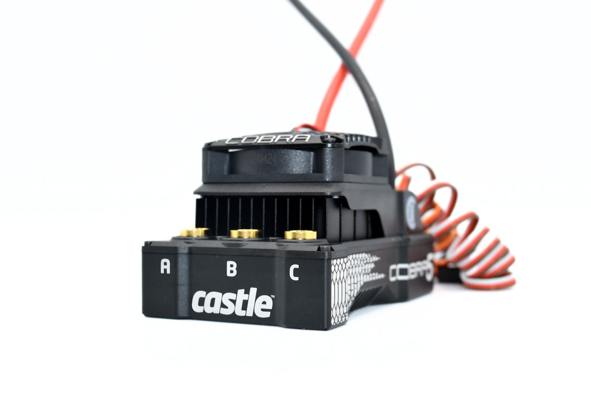 Castle Creations 010-0179-00 Cobra 5, 8S, 33.6V ESC, 20A PEAK BEC