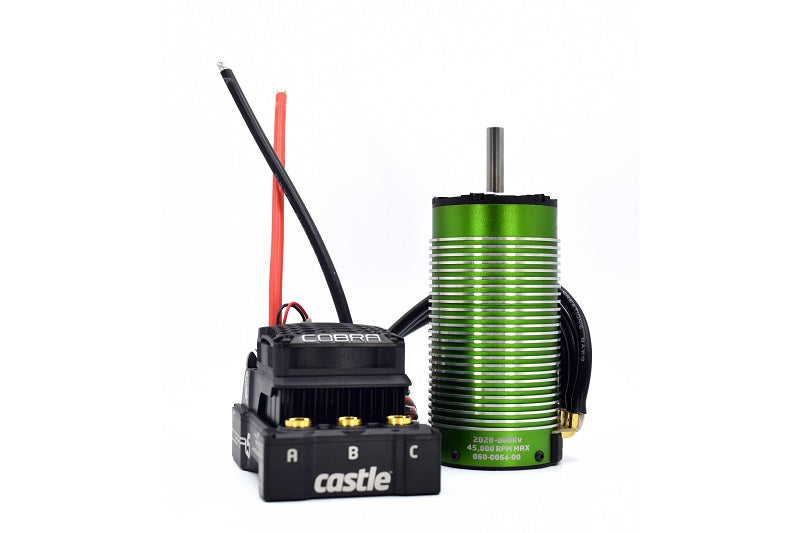 Castle Creations Cobra 5 8S 33.6V ESC 20A PEAK BEC w/2028-800KV