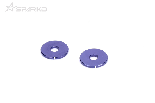 Sparko F8 Nitro SE 7075 Aluminum Shock Ball Stud Shim 1mm (2)