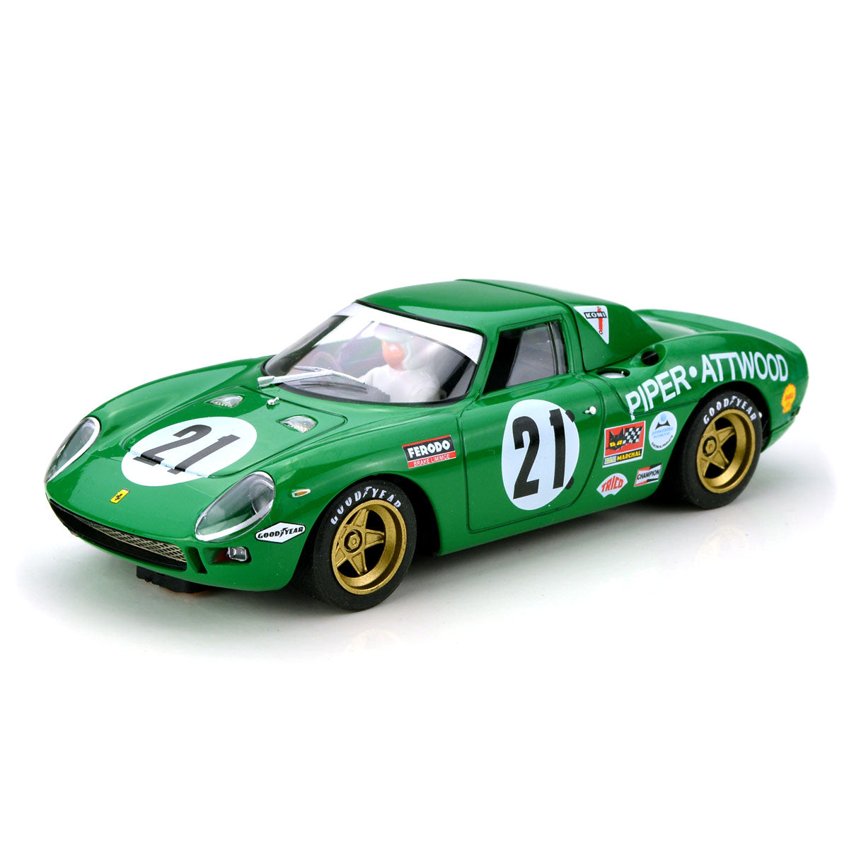 Fly Ferrari 250LM Le Mans 1968 David Piper 1/32 Slot Car ELM11