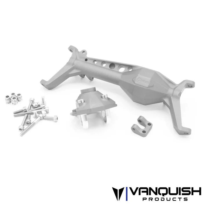 Vanquish VPS08491 Axial SCX10-III Currie F9 Front Axle Clear Anodized