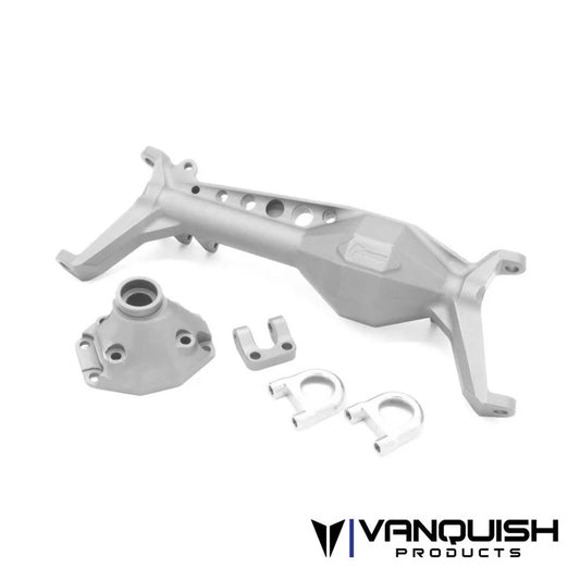 Vanquish VPS08491 Axial SCX10-III Currie F9 Front Axle Clear Anodized