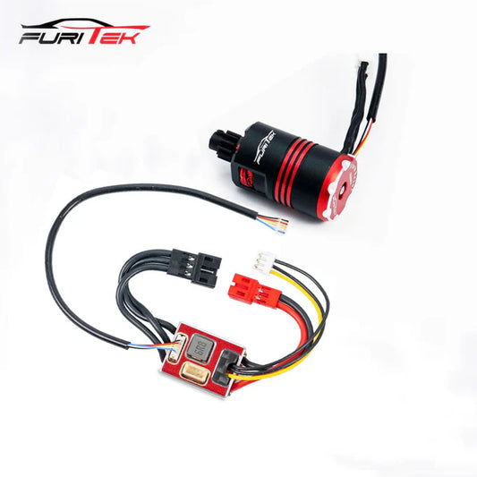 Furitek Losi Micro-B Grasshopper Brushless Sensored ESC &amp; Motor Power System Combo