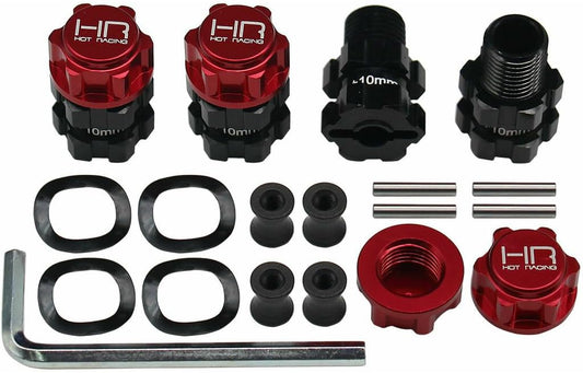Hot Racing Aluminum Heavy Duty 17mm Hex Hubs 10mm Offset Arrma Gorgon