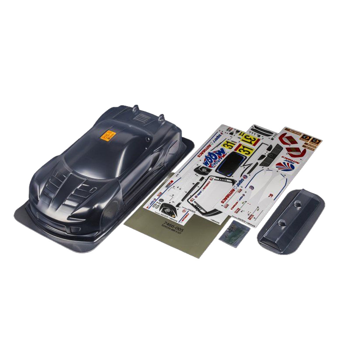 HPI 7466 Toyota MR-S GT Body (200mm), Clear.