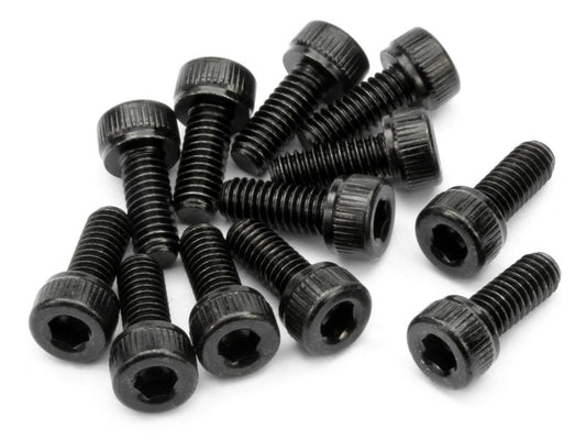 Hpi Z793 Cap Head Screw, M4X10mm, Hex Socket, (12pcs)