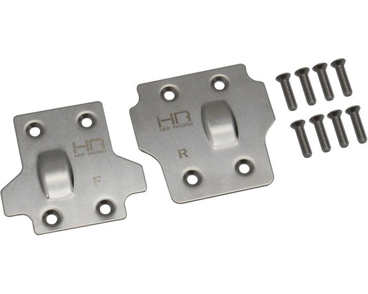 Hot Racing Stainless Steel Skid Plate Set, for Arrma Kraton/ Outcast/ Talion