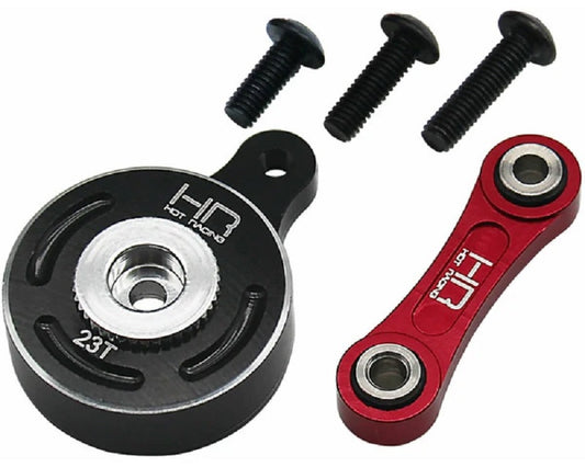 Hot Racing Fixed Link 23T Steering Servo Saver 1/10 4WD 3S 4S