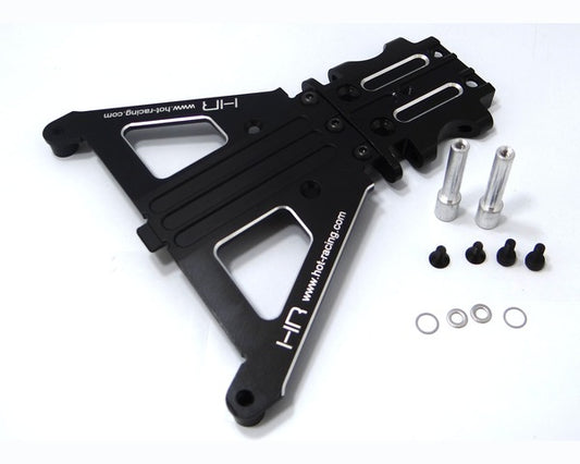 Hot Racing Aluminum Front Bulkhead for Traxxas 1/10 Rally 4X4 and Slash 4x4 LCG