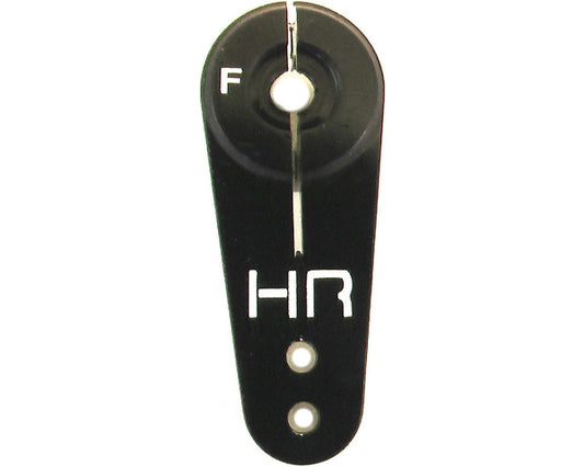 Hot Racing Double Lock Servo Arm, 25 Tooth, for Futaba, Traxxas or Savox (Un-Tapped)