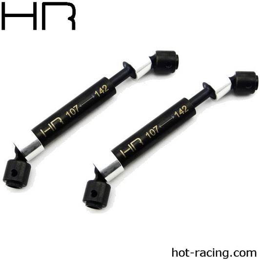 Hot Racing Steel Center Drive Shaft for Axial SCX10, Wraith, AX10, & Tamiya CC01