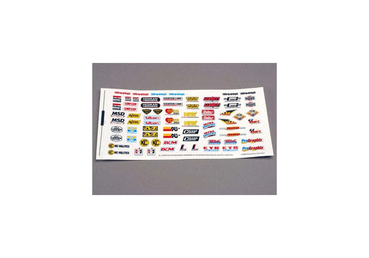 Traxxas 2514 Racing Sponsor Decal Sheet