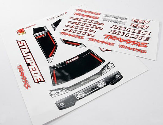 Traxxas TRA3616 Stampede Decal Sheet - PowerHobby
