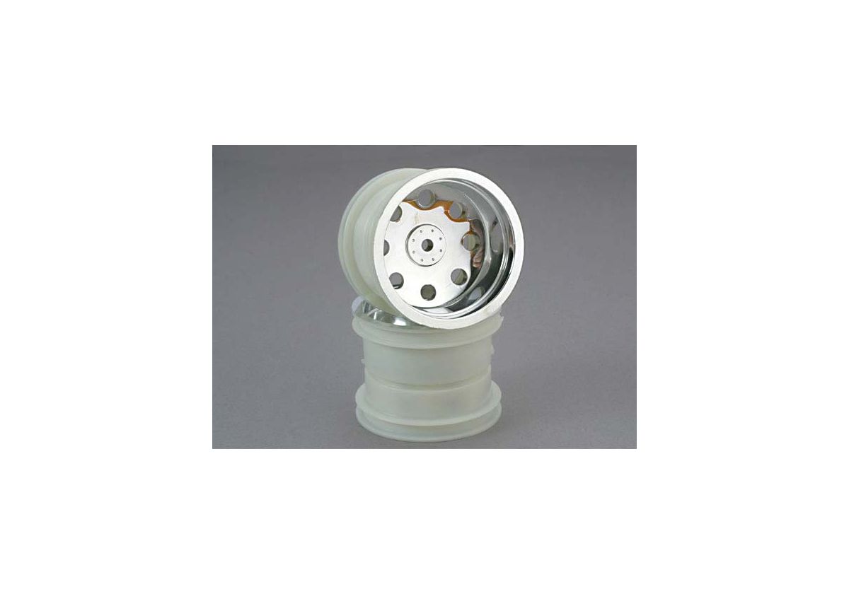 Traxxas 3673 Chrome 2.2 Front Wheels