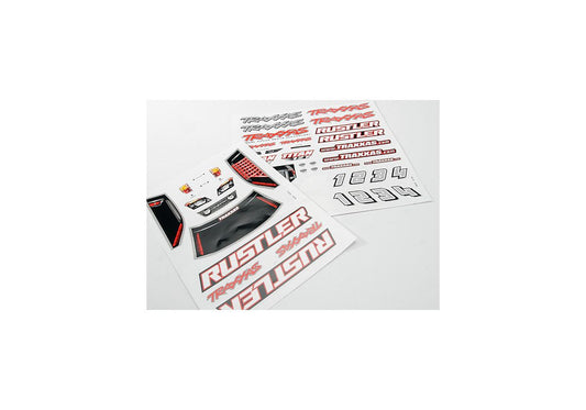 Traxxas 3716 Rustler Decal Sheets