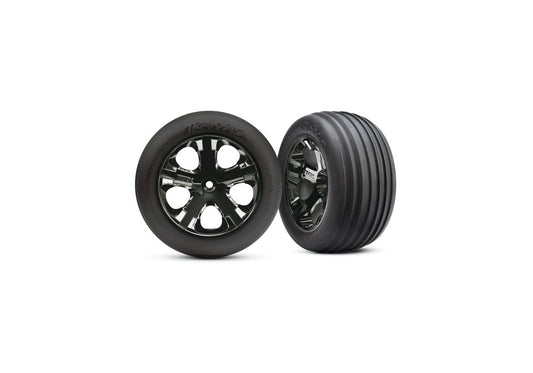 Traxxas 3771A All-Star Ribbed Tires Wheels