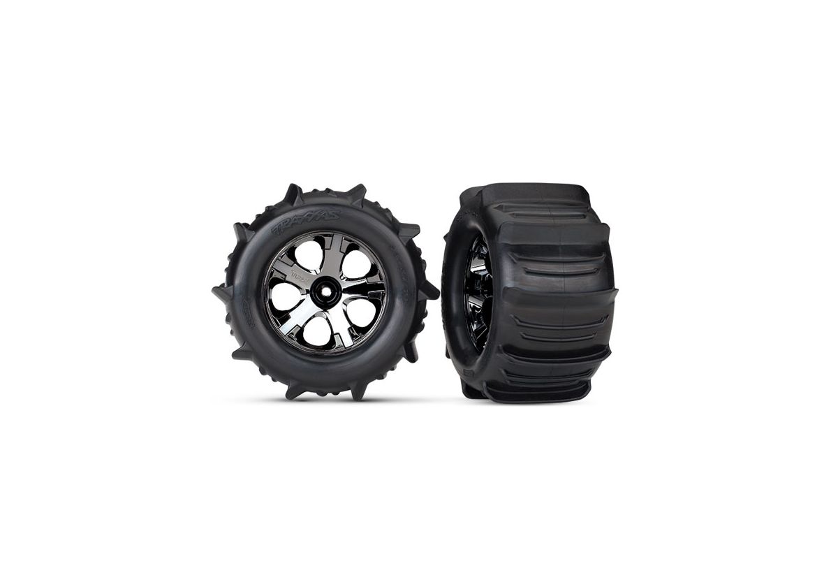 Traxxas 4175 Tires Wheels All-Star Paddle