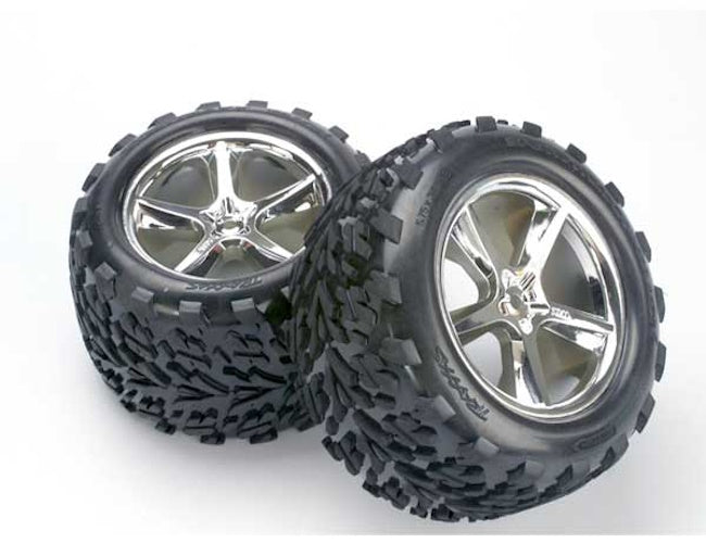 Traxxas 5374 Tires & Wheels Assembled Glued 3905 E-Maxx 3906