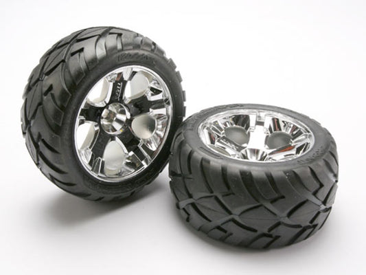 Traxxas 5576R JATO 3.3 Wheels & Tires Rear RJ35