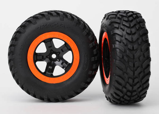 Traxxas 5863R SCT S1 Tires Wheels