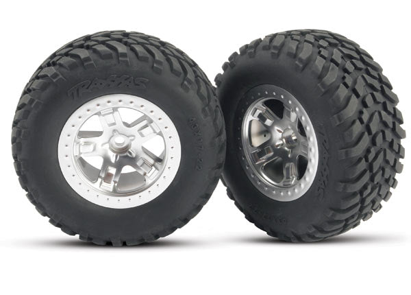 Traxxas 5875 SCT Tires Wheels Front