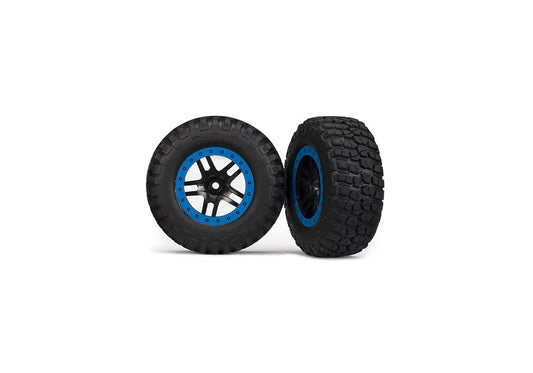 Traxxas 5883A Split-Spoke KM2 Tires Wheels