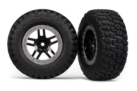 Traxxas 5885 Split-Spoke KM2 Tires Front
