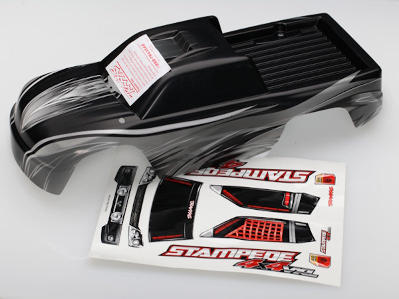 Traxxas 6711X ProGraphix Stampede 4X4 Body w/Decal Sheet