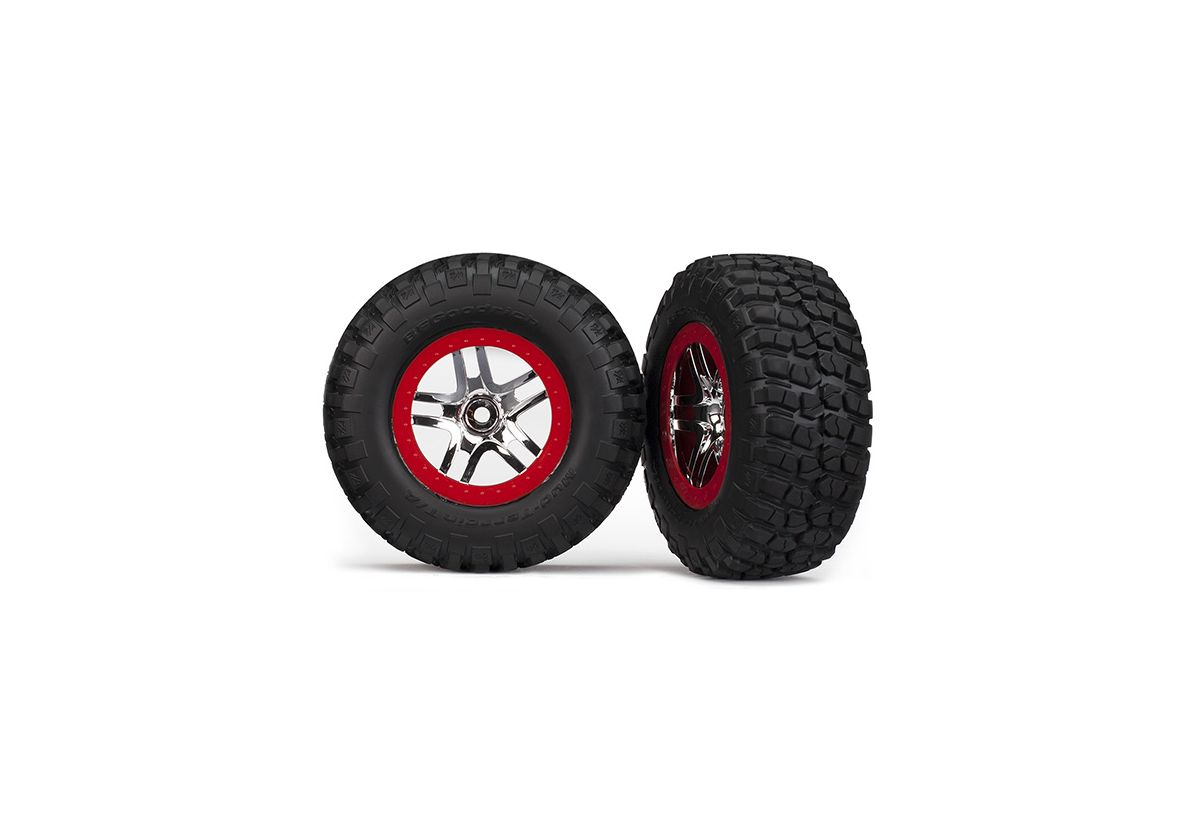 Traxxas 6873R Split-Spoke S1 KM2 Tires