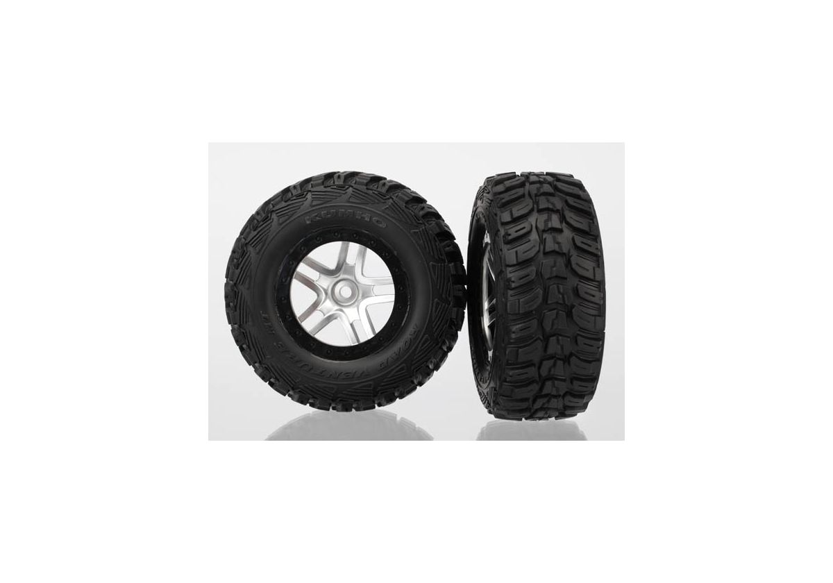 Traxxas 6874 Split-Spoke Kumho Tires Wheels