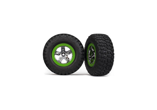 Traxxas 6876 SCT KM2 Tire Wheel Assembly